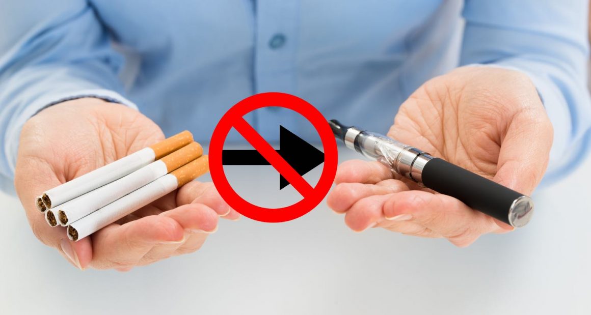 Use of e-cigarettes after quitting smoking increases lung cancer risk